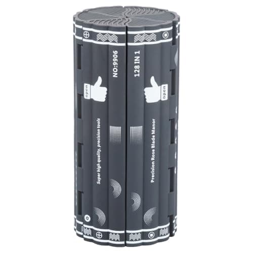 Image of Aniyaa 128-in-1 Screwdriver Set Highly Rigid Screwdriver with 6 Specialist Tools Easy to Grip Reusable Alloy Steel Screwdriver