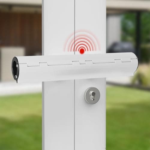 Image of Patio Door Security Lock with Anti-Theft Alarm, High Security French Door Security Lock, Professional Patio Door Locks, Door Safety Locks for French Double Doors Conservatory Doors