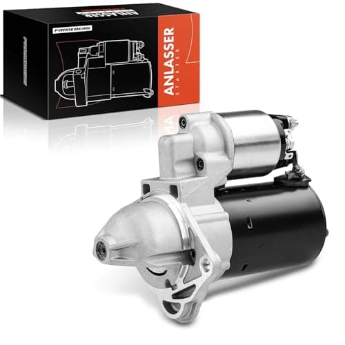 Image of Frankberg Starter Motor Compatible with Stilo 2005-2006 Agila (A) 2004-2007 Astra G/H 2003-2015 Combo 2004-2012 Corsa C/D 2003-2014 Meriva 2004-2017