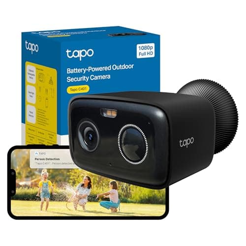 Image of Tapo C401 2MP Security Camera Outdoor Wireless,Colour Night Outdoor Camera,Smart Tracking Security Camera,Long Battery Life CCTV,IP65,No Hub,Alexa,Google Home,Flexible Storage,No Monthly fee