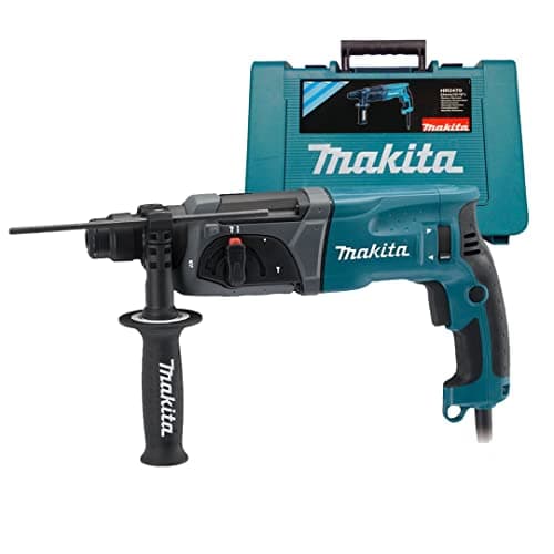 Image of Makita HR2470X Rotary Hammer Drill (2.7 Joules) 240V Electric, Black