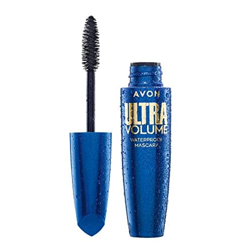 Image of Avon Ultra Volume Waterproof Mascara Blackest Black, with Exclusive Amplifibre Technology for Full Lash Volume that Lasts all Day, 10ml