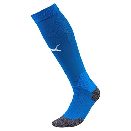 Image of Puma LIGA Socks, Unisex Socks, Blue (Electric Blue Lemonade/Puma White), 9-11 UK (Manufcturer Size -4)