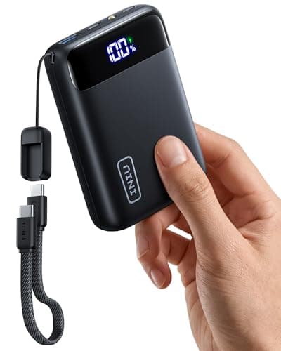 Image of INIU 20000mAh Power Bank, Smallest Fast Charging 22.5W Portable Charger, USB C In&Out Mini Powerbank, Phone Battery Pack for iPhone 17 16 15 Pro Samsung S25 S24 Airpods iPad etc Travel & Camping