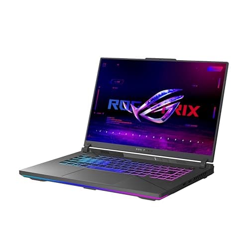 Image of ASUS ROG Strix G16 (2024) Gaming Laptop, 16:10 QHD 240Hz Nebula Display, GeForce RTX 4060, Intel Core i9-14900HX, 16GB DDR5-5600, PCIe SSD 1TB, Wi-Fi 6E, Windows 11, G614JVR-ES. 94 cm
