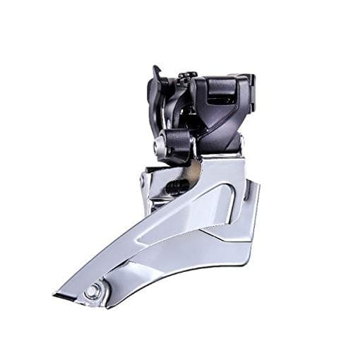 Image of microSHIFT | Advent Front Derailleur | 9-Speed Double | 44-48T Max | 31.8/34.9mm Band Clamp