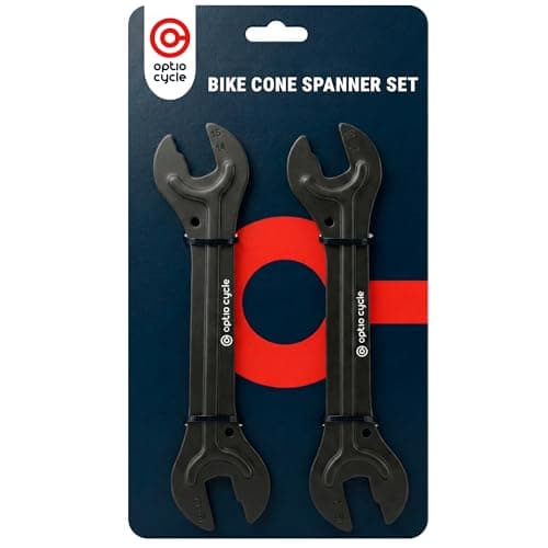 Image of Optio Cycle Cone Spanner Set 13–16 mm – Cone Spanners For Bicycle for Wheel Hub Adjustment | Wheel Hub Bike Wrench for Road and MTB Maintenance