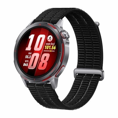 Image of HUAWEI WATCH GT Runner 2 Smart Watch, GPS Running Watch, Marathon Mode, Heart Rate Monitor, ECG, NFC, up to 14 Days Battery Life, iOS & Android, Fitness Tracker, Sports Smartwatch, Black