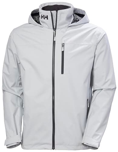 Image of Helly Hansen Men's Crew Hooded Jacket 2.0, Grey Fog, M