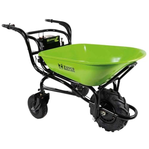 Image of Zipper ZI-EWB150-100L Professional Electric Battery Wheelbarrow Mini Dumper