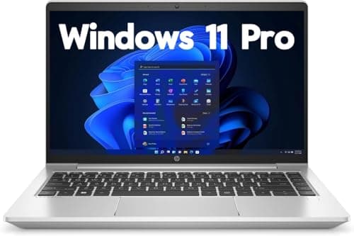 Image of HP ProBook 440 G9 Business Laptop, 14-Inch FHD Notebook, Intel Core i5-1235, 16GB RAM, 512GB SSD, US QWERTY Keyboard, Windows 11 Pro (Renewed)