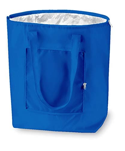 Image of PromotionGift - Reusable Foldable Cooler, Shopping, Beach Bag Light and Durable, with Inner Aluminium Lining for Perfect Cooling Function - 25L (royal blue)