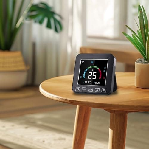 Image of Glewi for Smart WiFi IR Air Conditioner Controller for Tuya, Temperature Humidity Sensor with LCD Display, USB Powered Remote Control Hub(Power Supply Standard Version)