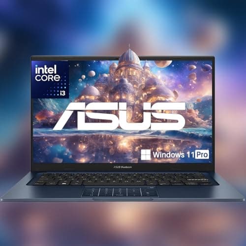 Image of ASUS VivoBook Laptop | Intel 13th Generation 6 Core Processor Up to 4.5GHz (Beat i7-1195G7) | 16GB RAM | 512GB PCIe SSD | 14" FHD Display | Bluetooth | HDMI | Thin & Light | Windows 11 Pro