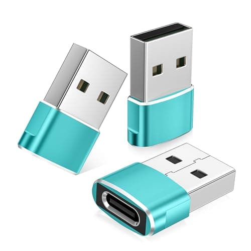 Image of BASESAILOR for Airpods Pro 3 4 USB to USB C Adapter 3Pack,Type C Female A Male Charger Converter for iWatch 8,iPhone 17 16 15 14 13 12 11 Pro Max Plus,iPad 10 8th 9th 10th Air 4th 5th Mini 6th Gen