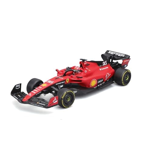 Image of Maisto TECH Ferrari SF-23 Leclerc Radio-Controlled Vehicle 1:24 Scale, 2.4 GHz RC with Lithium Battery and Semi-Proportional Steering, Officially Licensed by Ferrari