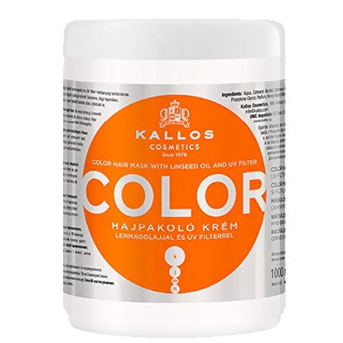 Image of Kallos Colour Hair Mask, White, 1000 Millilitre