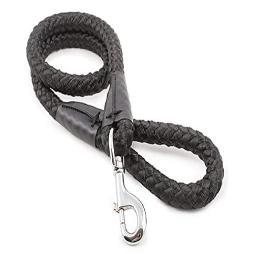 Image of Ancol Nylon Super-Sized Rope Lead Black, 1.07 m Length by Extra Thick 20 mm Width