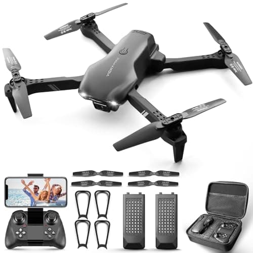 Image of 4DRC V13 Drone for kids Adults with 1080P HD FPV Camera, Foldable Mini RC Quadcopter With Waypoint, Functions,Headless Mode,Altitude Hold,Gesture Selfie,3D Flips,Beginners Toys Gifts