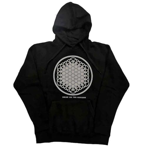 Image of Rock Off officially licensed products Bring Me The Horizon Sempiternal Official Unisex Hoodie Hooded Top (XX-Large) Black