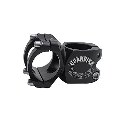 Image of UPANBIKE 25.4mm Bike Stem 28.6mm 32mm Mountain Bicycle Stem Aluminum Alloy Short Stem for Road Bike MTB BMX(Black)