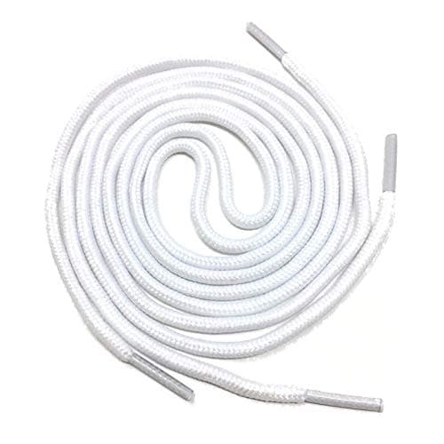 Image of WS UK Round Boot Laces/Shoelaces [100cm, White]