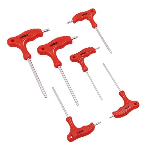 Image of Amtech L0750 6 Piece T-Handle Torx Key Set