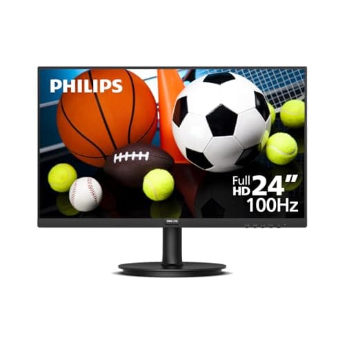 Image of Philips 241V8LBS 24" LED FHD HDMI VGA Monitor 4 Year Manufacturer Warranty - 24'