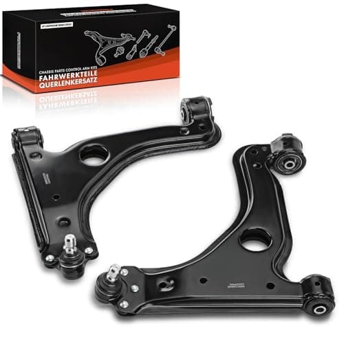 Image of Frankberg 2x Ball Joint Assembly Front Axle Compatible with Astra G Cabriolet F67 1.6L-2.2L 2001-2005 Astra H A04 1.2L 2005-2010 Vectra B Caravan 31 1.6L-2.6L 1996-2003 Replace# 024454477