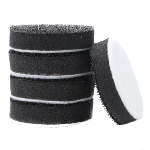 Image of 5Pcs Soft Foam Buffering Interface Pad 2 Inch 3 Inch 12mm Soft Density Foam Cushion Sponge Buffer Backing Pads for Sanding Polishing Buffing Discs(75mm)
