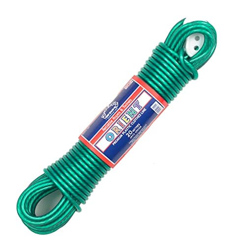 Image of Quality Everlasto 30m 'Orient' PVC Clothes/Washing Line 4.8mm Thick - Green