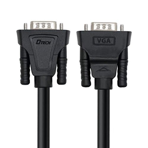 Image of DTECH 3m VGA Cable Male to Male PC Computer MonitorCord 1080p High Resolution (10 Feet, Black)