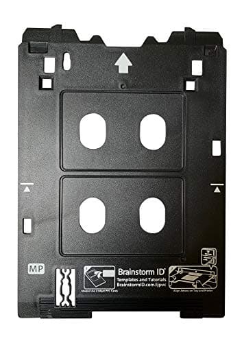 Image of Brainstorm ID Inkjet PVC Card Tray for Canon PIXMA TS82xx, TS83xx, and TS95xx Series Printers (Canon MP/Multi-Purpose Tray Printers)