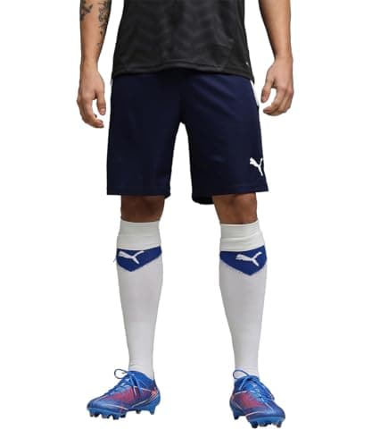 Image of Puma Mens Teamliga Shorts, Peacoat-puma White, 3XL EU