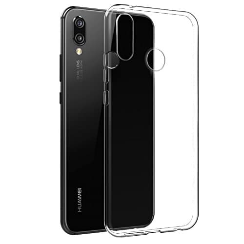 Image of iPro Accessories Case For Huawei P20 Lite, Clear Case For Huawei P20 Lite, [Fusion] [Clear] [Silicone Case] [Slim] [Phone Charm] [Gel Case] [Transparent] [Shock Absorption]
