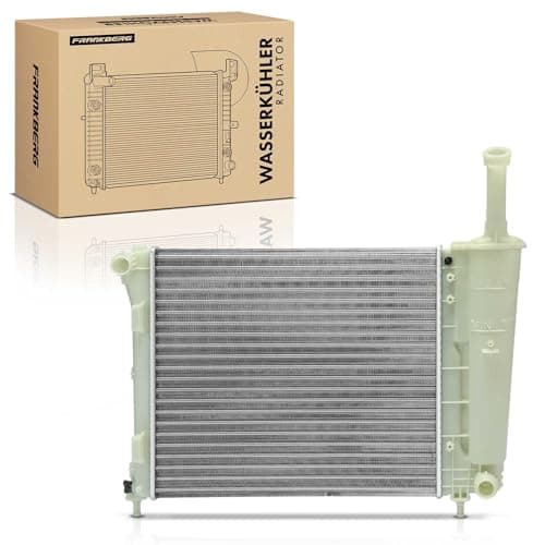 Image of Frankberg Engine Radiator Car Radiator Compatible with 500 312 1.2L 2007-Today 312 319 1.2L 2012-Today Van 312 519 1.2L 2012-Today KA RU8 1.2L 2008-2016 Replace# 51787115