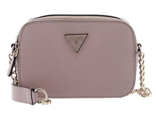 Image of GUESS cross body bag evening bag Noelle Crossbody Camera Rosewood