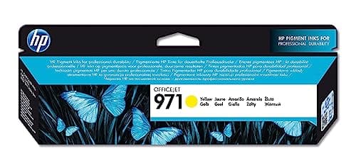 Image of HP CN624AE 971 Original Ink Cartridge, Yellow, Single Pack