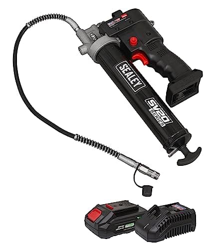 Image of Sealey 20V 2Ah SV20 Series Grease Gun Kit - CP20VGRGKIT1