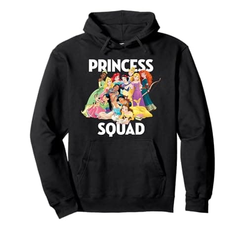 Image of Disney Princess Squad Group Pullover Hoodie