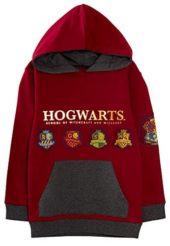 Image of Harry Potter Hoodie Burgundy 11-12 Years