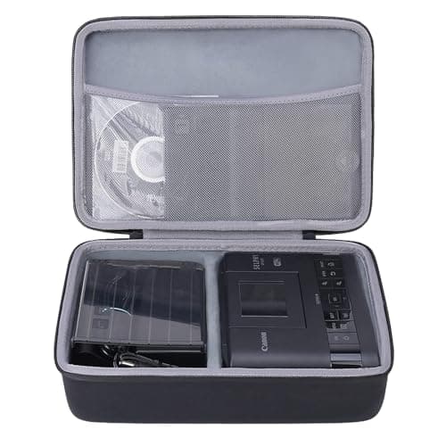 Image of co2CREA Hard Travel Protective Case for Canon SELPHY CP1300 / CP1500 / CP1200 Compact Portable Photo Printer, Case Only