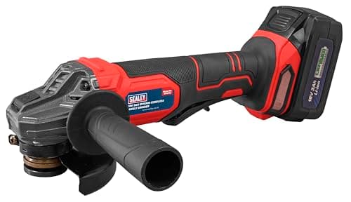 Image of Sealey 18V 3Ah Ø115mm Cordless Angle Grinder - Red - CP401LI