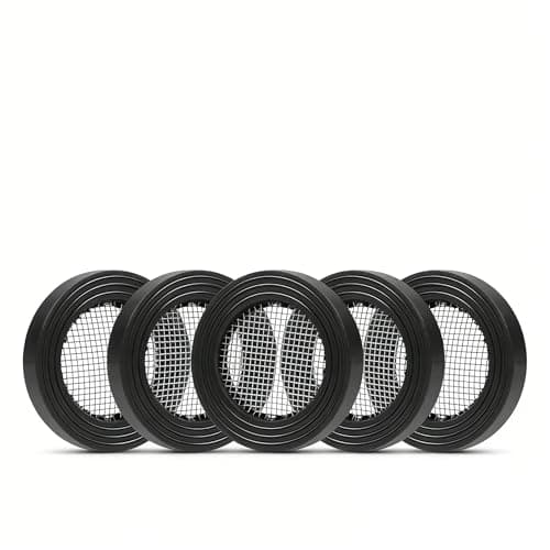 Image of 5 Pcs 3/4 Inch Tap Washers with Stainless Steel Mesh, Universal Rubber Washer Set for Mixer Taps Shower Garden Hose Washing Machine