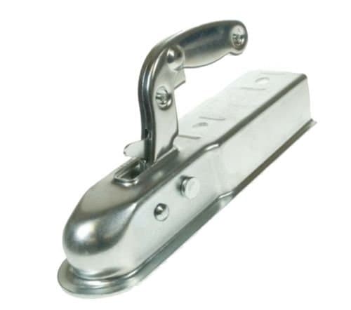 Image of MAYPOLE UNIVERSAL PRESSED STEEL TOW BAR BALL HITCH COUPLING FOR 50MM SQUARE DRAW BAR MP80
