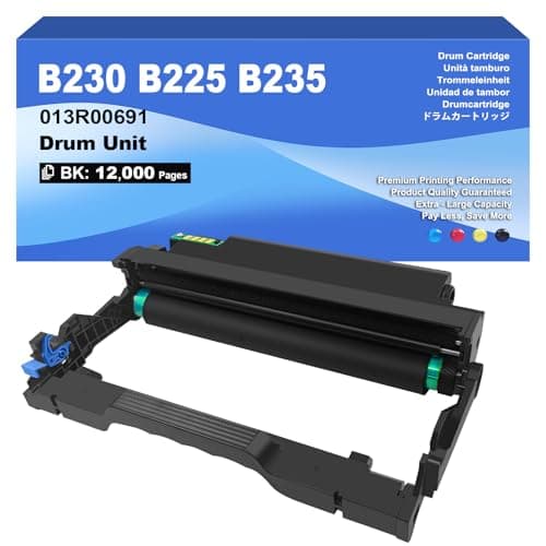 Image of FANSHENG Compatible B230 B225 B235 Drum Cartridge 12000 Pages 013R00691 for Xerox Drum Unit Imaging B225 B225DNI B230 B230DNI B235 B235DNI Printer Black (1 Black)