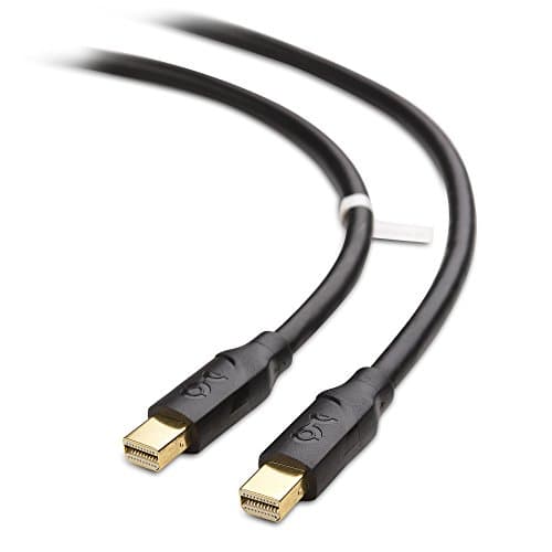 Image of Cable Matters 4K Mini DisplayPort to Mini DisplayPort Cable 1m, Not Compatible with iMac, Thunderbolt Displays or Target Display Mode, Not a Replacement for Thunderbolt Cable