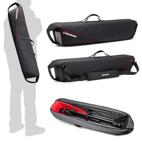 Image of Manfrotto Pro Light Tripod Bag 80, Padded Carrying Case for Tripods up to 80cm/31.5", Reinforced Protection, Shoulder Strap, Dual Handles, for Photo and Video Equipment, Professional Studio and Travel