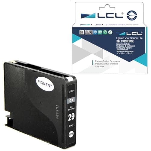 Image of LCL Compatible Ink Cartridge PGI-29 PGI-29GY 4871B001 (1 Grey) Replacement for Canon PIXMA PRO-1