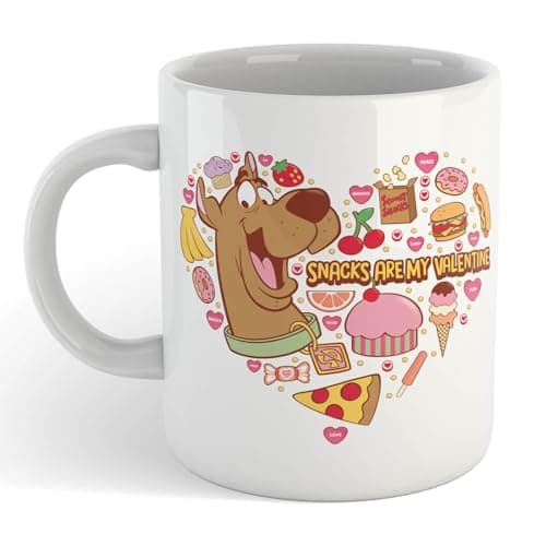 Image of Zavvi Scooby Doo Snacks are My Valentine Mug
